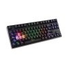 Savio Klawiatura mechaniczna Rampage Outemu RED, anti-ghosting, RGB